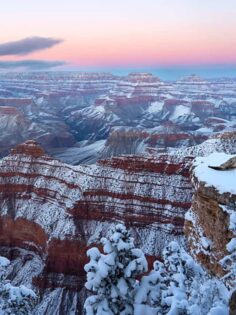 The Grand Canyon in Winter