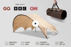 Kickstarter – Shelter by Cinch: The Camping Tarp Reimagined