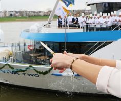 VIVA TWO christened for luxury cruising on Europe’s rivers