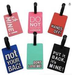 5 Quirky Luggage Tag Sets For Sale