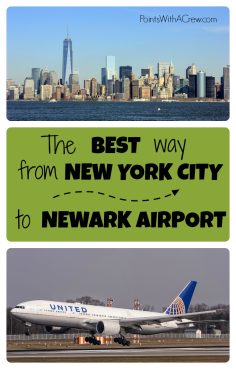 The cheapest and best way to get from Manhattan to Newark airport