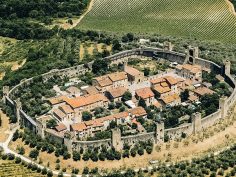 Italy’s Medieval Monteriggioni Castle in Tuscany